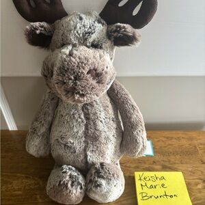 Jellycat Marty moose with paper tags